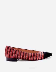 Flats Teja Velours Red via Shop Like You Give a Damn