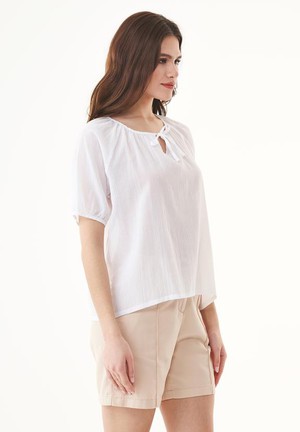Voile Blouse White from Shop Like You Give a Damn