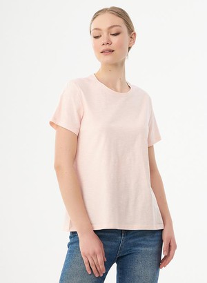 Basic T-Shirt Organic Cotton Light Pink from Shop Like You Give a Damn