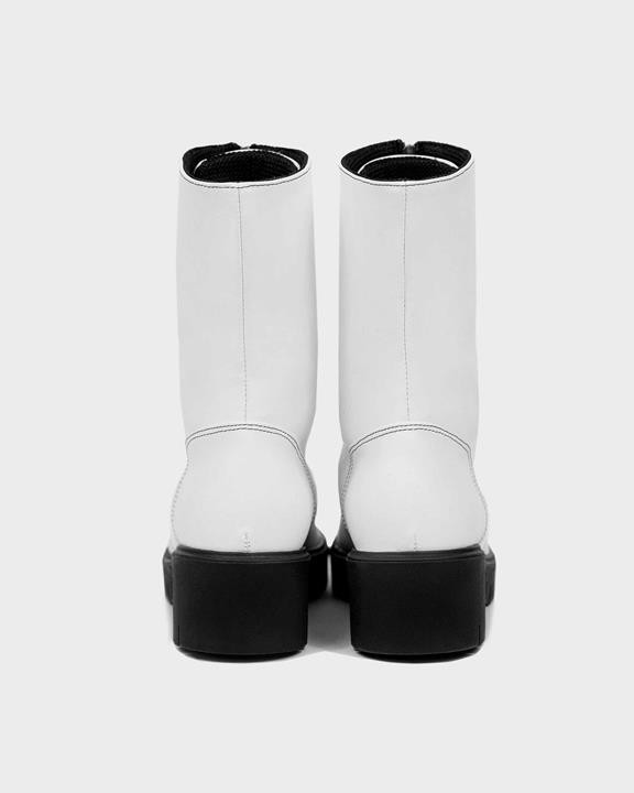 Cyber Boots Cactus Leather White from Shop Like You Give a Damn