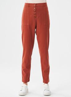 Pants Dark Orange Brown from Shop Like You Give a Damn