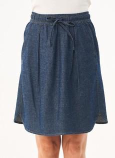 Denim Skirt Organic Cotton Tencel Hemp from Shop Like You Give a Damn