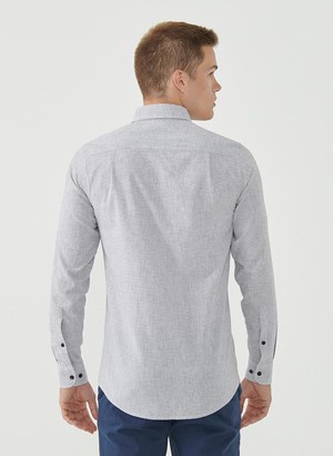 Long Sleeve Shirt Light Grey from Shop Like You Give a Damn