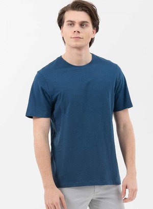 Basic T-Shirt Navy from Shop Like You Give a Damn