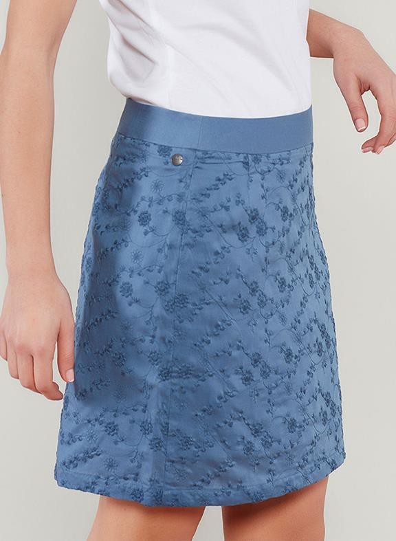 Tencel Skirt Floral Embroidery from Shop Like You Give a Damn