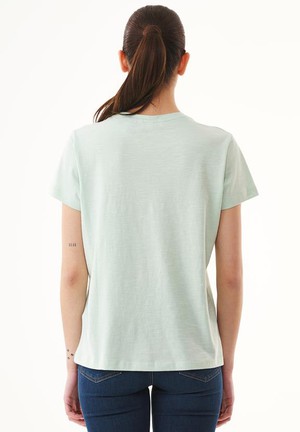 T-Shirt Basic Aqua Green from Shop Like You Give a Damn
