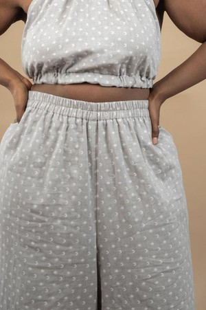 Culottes Gratitude Lunisolar Gray from Shop Like You Give a Damn