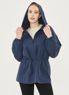 Cardigan With Hood Navy via Shop Like You Give a Damn