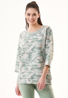 Sweatshirt With Camouflage Pattern via Shop Like You Give a Damn