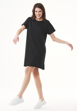 Sweat Dress Black from Shop Like You Give a Damn