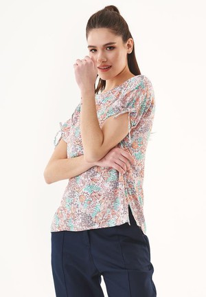Blouse Flower Multicolor from Shop Like You Give a Damn