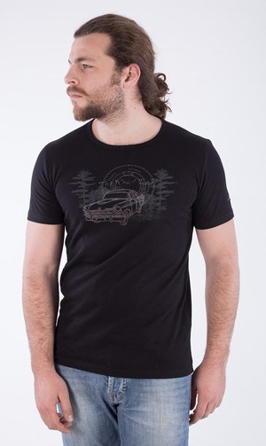 T-Shirt Car Black from Shop Like You Give a Damn