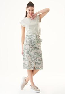 Skirt With Camouflage Pattern via Shop Like You Give a Damn