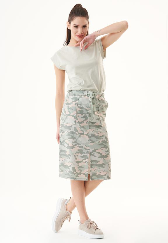 Skirt With Camouflage Pattern from Shop Like You Give a Damn
