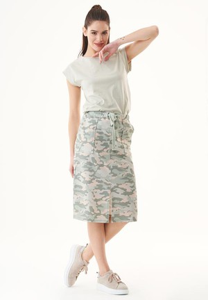 Skirt With Camouflage Pattern from Shop Like You Give a Damn