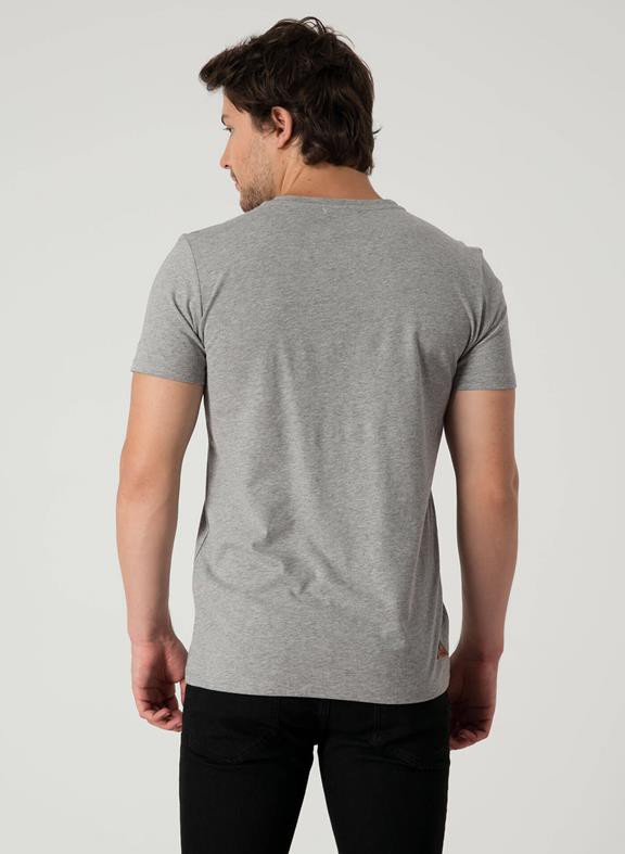 T-Shirt Bicycle Printed Grey from Shop Like You Give a Damn