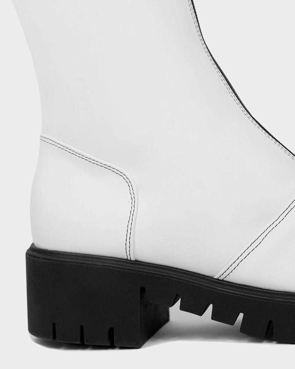 Cyber Boots Cactus Leather White from Shop Like You Give a Damn