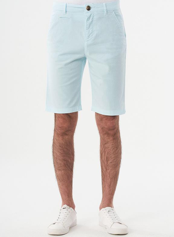 Chino Shorts Organic Cotton Light Blue from Shop Like You Give a Damn