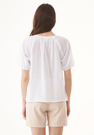 Voile Blouse White from Shop Like You Give a Damn