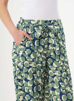 Culotte Pants Print Green from Shop Like You Give a Damn