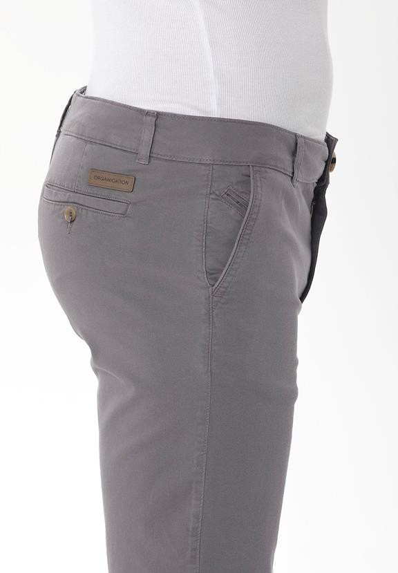Chino Shorts Slim Shadow Grey from Shop Like You Give a Damn