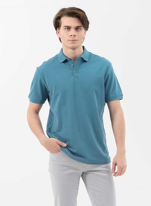 Polo Back Pleat Blue from Shop Like You Give a Damn