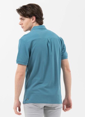 Polo Back Pleat Blue from Shop Like You Give a Damn