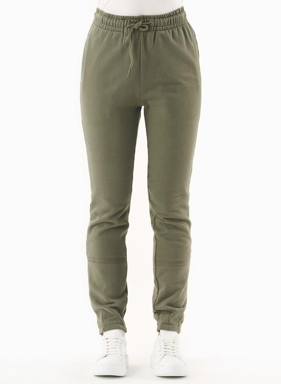 Soft Jogging Pants Mid Olive from Shop Like You Give a Damn