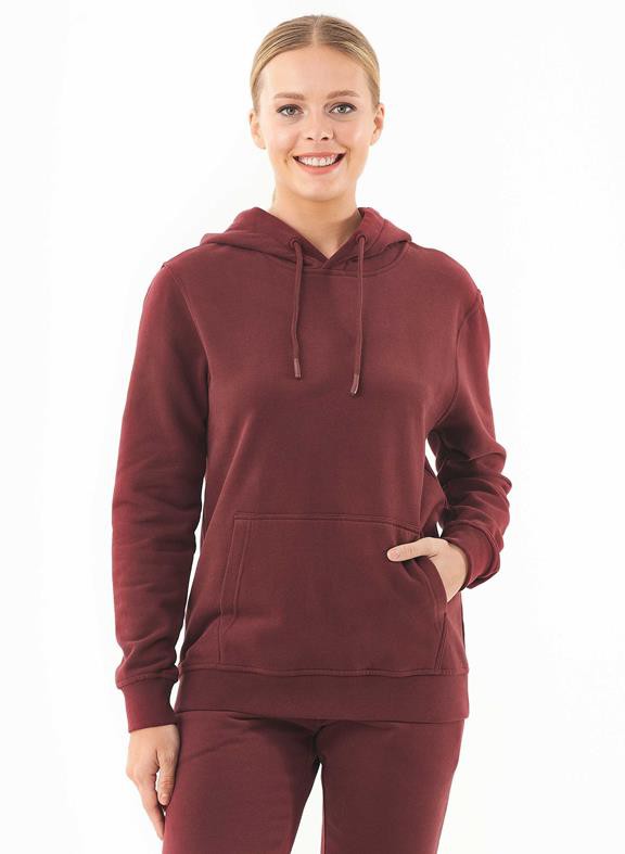 Soft Touch Hoodie Burgundy from Shop Like You Give a Damn