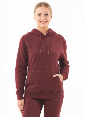Soft Touch Hoodie Burgundy from Shop Like You Give a Damn
