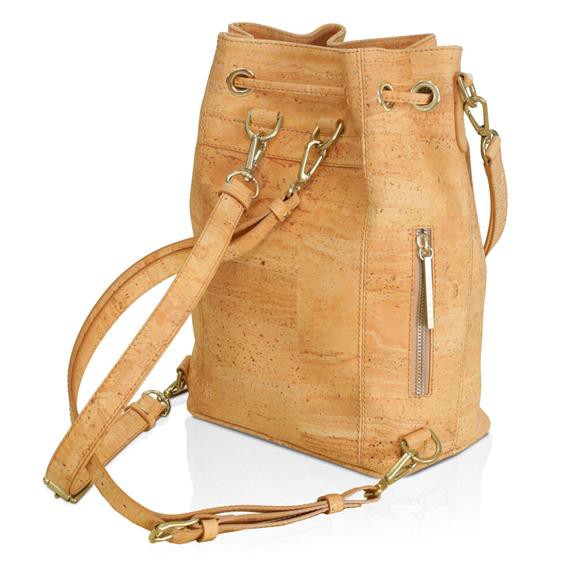 Bucket Bag Backpack Gamma Cork from Shop Like You Give a Damn