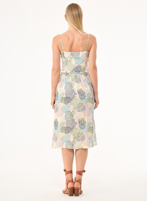 Spaghetti Strap Dress Dots Multicolour from Shop Like You Give a Damn