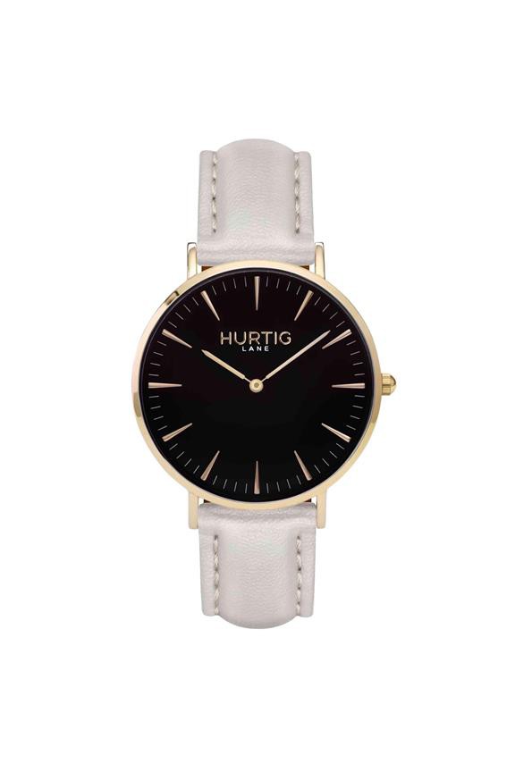Mykonos Watch Gold, Black & Cloud from Shop Like You Give a Damn