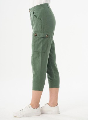 Cargo Pants Green from Shop Like You Give a Damn