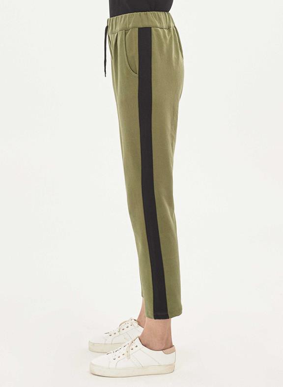 Sweatpants Stripe Khaki from Shop Like You Give a Damn