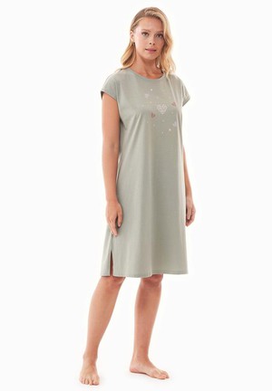 Night Gown With Print Danveer Sage Green from Shop Like You Give a Damn