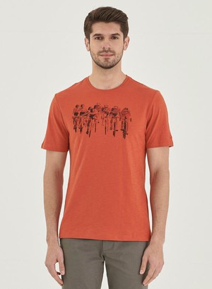 Organic Cotton T-Shirt Orange from Shop Like You Give a Damn