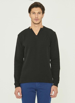 Long Sleeve Top Organic Cotton Black from Shop Like You Give a Damn
