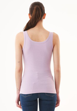 Top Basic Ribbed Lavender Purple from Shop Like You Give a Damn