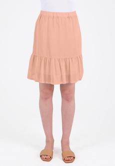 Voile Midi Skirt Light Brown via Shop Like You Give a Damn
