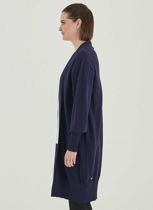Cardigan Organic Cotton Blue from Shop Like You Give a Damn