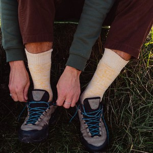 happy hiking wool sock from Silverstick