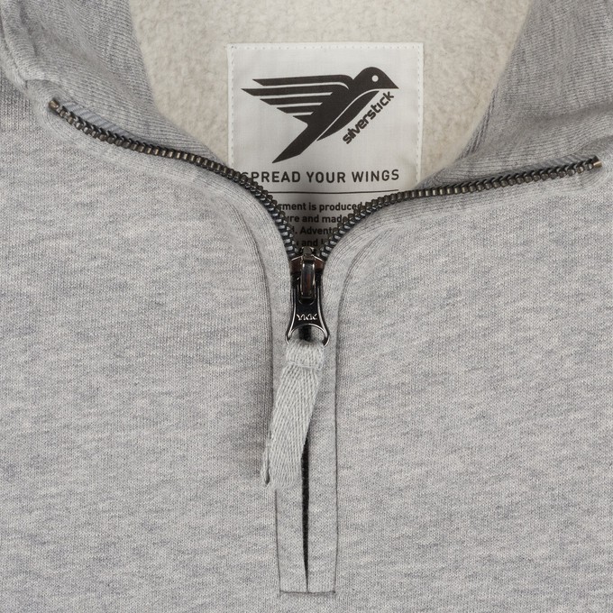 erin organic cotton quarter zip from Silverstick