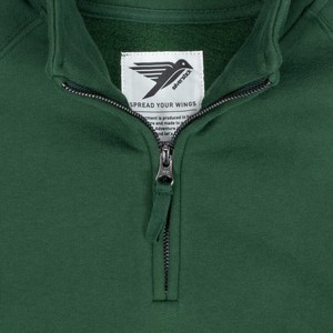 nevis organic cotton quarter zip from Silverstick