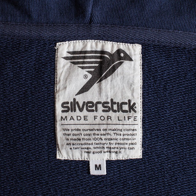agnes organic cotton zip hoodie from Silverstick