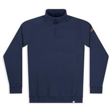 nevis organic cotton quarter zip via Silverstick