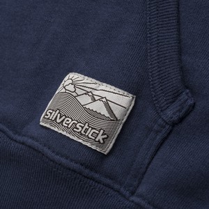 logo organic cotton hoodie from Silverstick