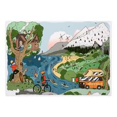 outdoor people giclee print via Silverstick