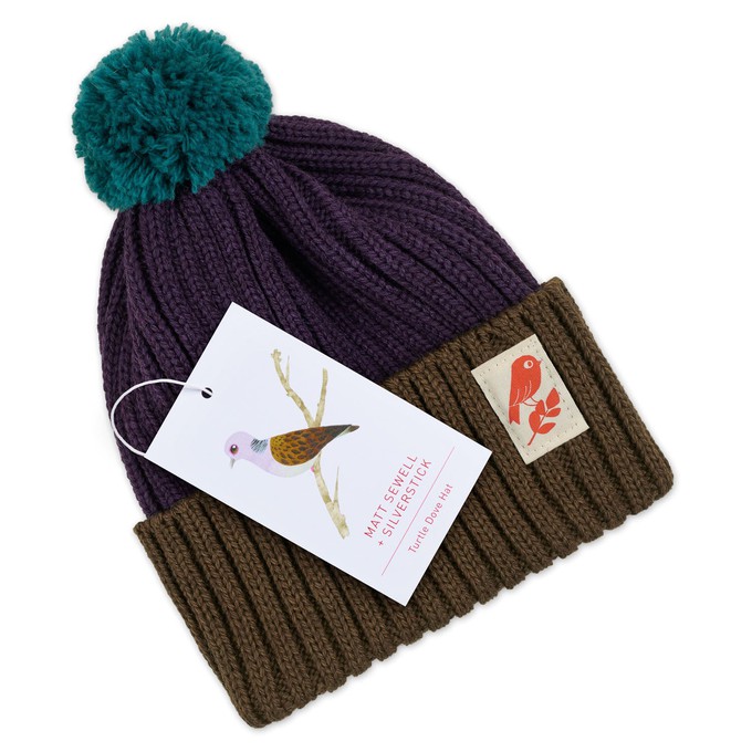 matt sewell turtle dove bobble hat from Silverstick