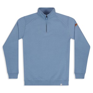 nevis organic cotton quarter zip from Silverstick